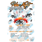 Poker Night Tournament Fundraiser or Stag Ticket