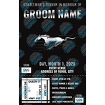 Ford Mustang Stag Ticket